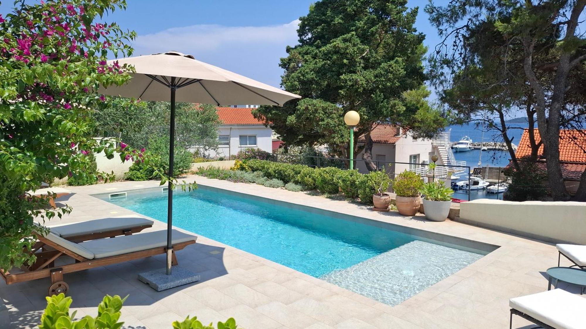 Villa Mira With A Heated Pool And A Sea View Božava المظهر الخارجي الصورة