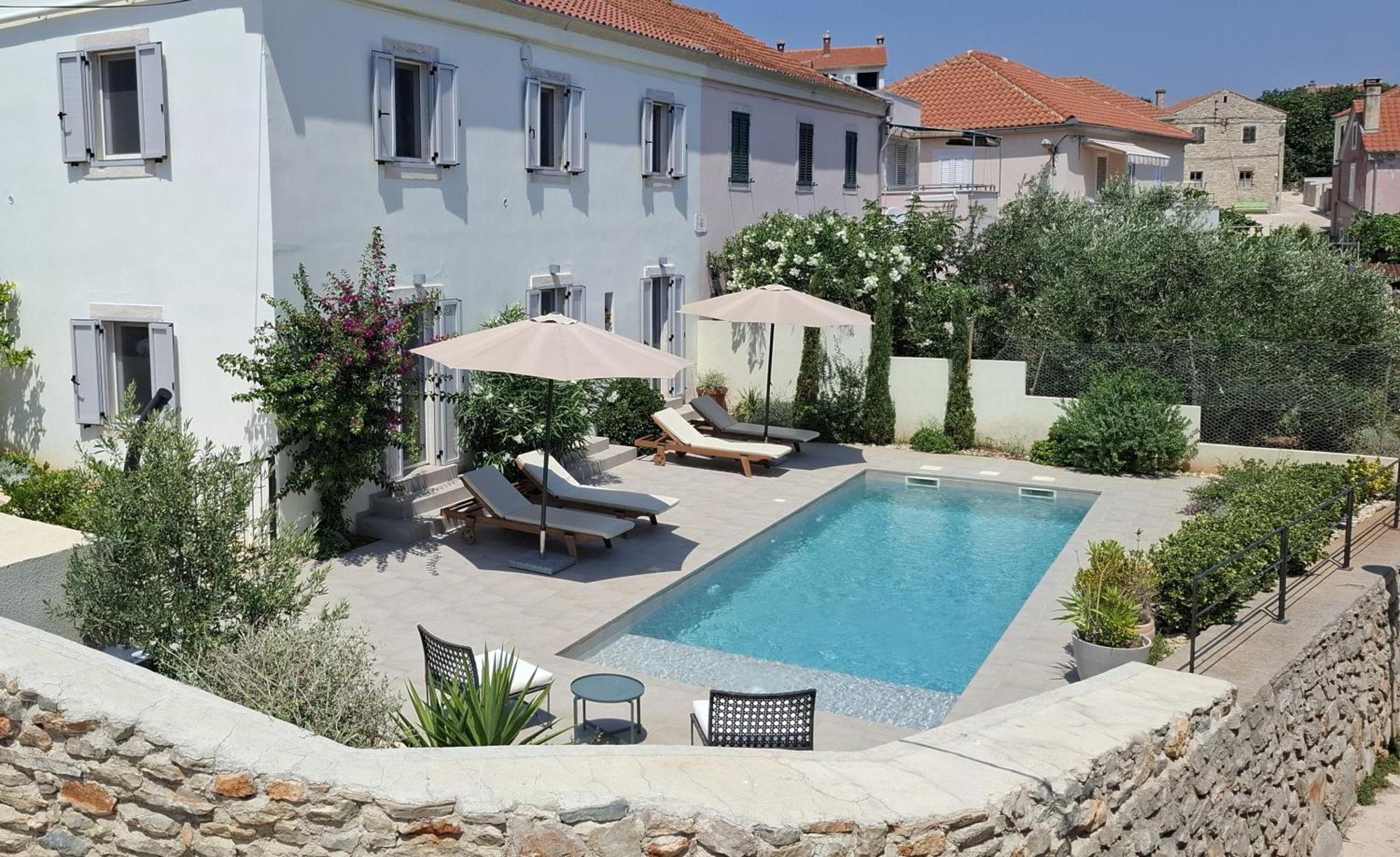 Villa Mira With A Heated Pool And A Sea View Božava المظهر الخارجي الصورة